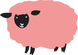 ピンクの羊