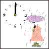 シンプル-雨降り
